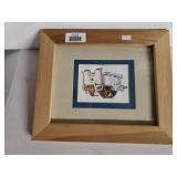 Reproduction Watercolor By Rose Doster