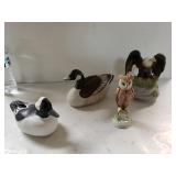 Ceramic Bird Statues