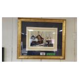 Ships At A Marina Painting