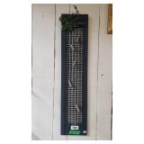 Framed Chicken Wire And Clothespin Photo Holder