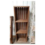 Crate Style Shelving Unit