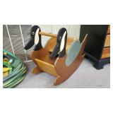 Toddler Sized Wooden Goose Rocker