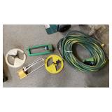 Lawn Sprinklers And Hose