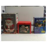 Keramik-Gebäckdose, Bear Christmas Tea Pot, And