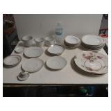 Assorted Plates And Tea Cups