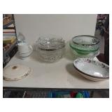 Assorted Size Glass Serving Bowls