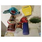 Assorted Candles & Holders