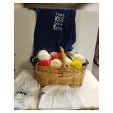 Basket Yarn & Kid Wish Network T Shirts Size