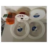 Craft Styrofoam,  Red Ribbon, Decorative Pumpkin