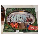 Holiday In The Country Skating Pond Display