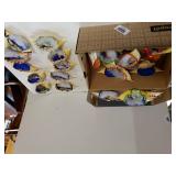 Assorted Crab Shell Decorative Tree Ornaments