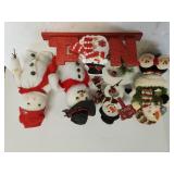 Assorted Snowman Christmas Decor