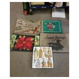 Winter Welcome Mats & Ceramic Nativity Figures