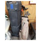 King Cobra Irons, Top Flight woods,  Travel Case