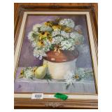 Flower Painting By Rose Doster