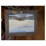 Blackwater In The Evening Watercolor By Rose