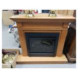 Corner Electric Fireplace Mantle