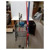 K2 Four 78 Skis & Tomic Poles