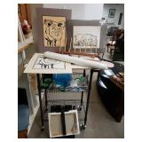 Assorted Swine Black/white Paintings By Rose