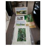 Assorted Artwork By Rose Doster