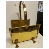 Brass Firewood Holder