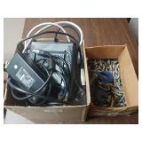 Electrical Items, Arris Surfboard Box And Chains
