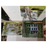 En Plein Aire Assorted Watercolors Paintings By