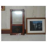 Waterfall Picture And Mirror Decoration