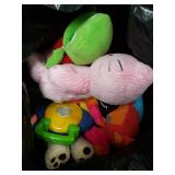 Bag Of Stuffed Animals And Toys