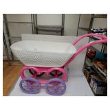 Plastic Play Baby Carriage
