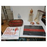 Tree Topper Angel, Light Candle, Coasters, Elf On