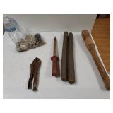 Plastic Sticks, Bag Of Rocks, And More