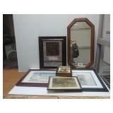 Assorted Pictures And Mirror