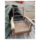 Vintage Wooden Lounge Chair