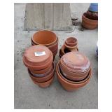 Assorted Clay Pots