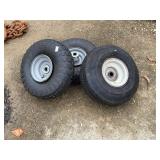 Lawn equipment tires