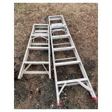 (2)Aluminum ladders 4