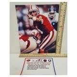Autographed Photo Of Joe Montana W/COA - 8x10