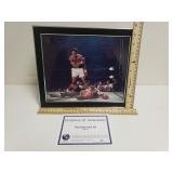 Autographed Photo Of Muhammad Ali W/COA - 8x10