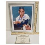 Autographed Photo Of Sandy Koufax W/COA - 8x10