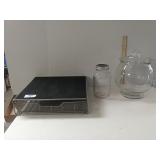 Cookie Jar, Jar W Lid And Organizer