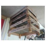 Vintage Wooden Seed Sifters