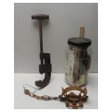 Fishing Hooks, Trap, And Clamp