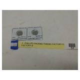 2- Phillips Packing Tokens Factory D And B