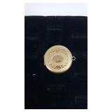 12K Gold Locket W/monogram