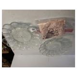 Glass Deviled Egg Plates & Eiffel Tower Scarf