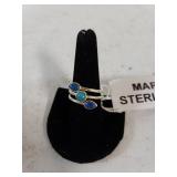 Marked 925 Sterling Ring Size 10