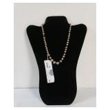 Marked Sterling Beaded Necklace