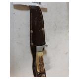 Solingen Germany Knife With Stag Handle