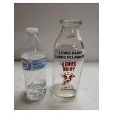 Lewes Dairy Lewes Delaware Glass Bottle